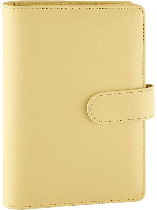 Other - A6 Binder 6 Ring Refillable Notebook Planner Cover for A6 Refill Paper, PU Leath